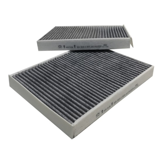 Sardes Polen Filtresi - Karbonlu Ikili F10 F11 F18 5.20 5.25 5.30 - Kod SCA 3018-2 - OEM 64119272642 ürün görseli