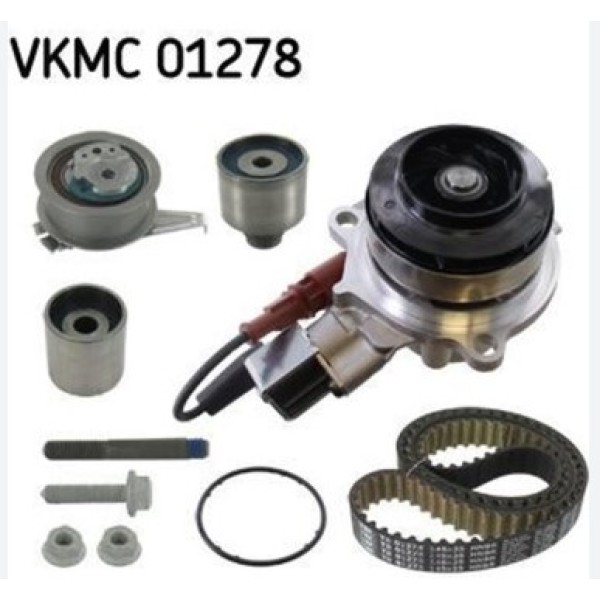 SKF Triger Seti - 145 Diş Soketli-devirdaimli Golf7-crafter Dawa Y.model Dava 2018>>a3-seat Leon-volkswagen Passat-volkswagen Tiguan-volkswagen Caddy Clha-clhb-dcxa-crlb 13> - Kod SKFVKMC01278 - OEM 04L198119B