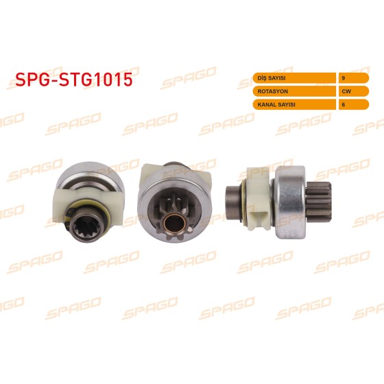 SPAGO Mars Dislisi 9 Dis CW 6 Kanal Fiat Tempra / Slx - Kod SPG-STG1015 - OEM 83221541 ürün görseli