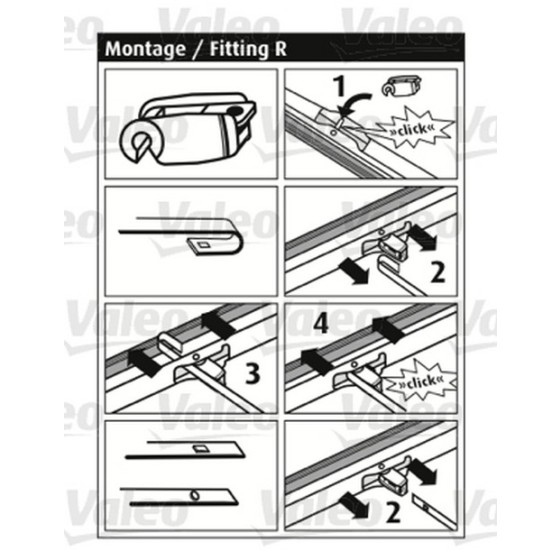 SWF Arka Silecek - 34.oo A3-volkswagen Golf 4 - Kod SWF116119 - OEM 8E9955425C ürün görseli