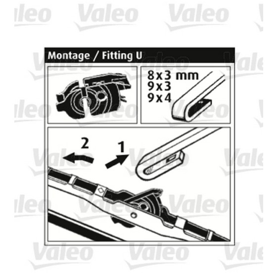 SWF Silecek - Takim 53.oo-47.5o Volkswagen Golf 4 - Volkswagen Bora - Kod SWF116351 - OEM 1J0998003 ürün görseli