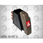 4lü Sinyal Düğmesi Opel Vectra A - Kod SYF-20 260 - OEM 1241655