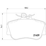 TEXTAR Ön Fren Balatası - 202 - Kod TEX2143905 - OEM A0024202120