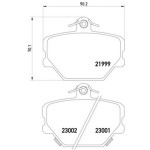 TEXTAR Ön Fren Balatası - For Two Smart - Kod TEX2199901 - OEM A4514210110