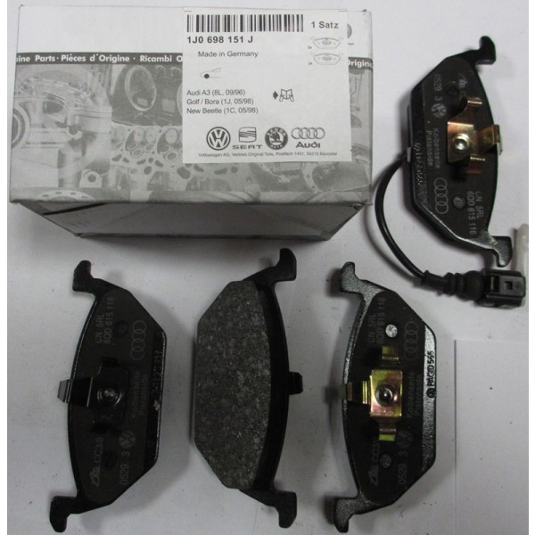 TEXTAR Fren Balatası - Ön-fişsiz Akl-agr-blf-bse Volkswagen Golf 4 - Volkswagen Golf 5 1.6-1.6fsi-1.9tdi - Kod TEX2313001 - OEM 1J0698151J