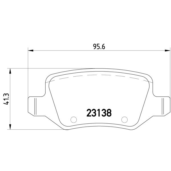 TEXTAR Arka Fren Balatası - / 200CDİ - Kod TEX2313805 - OEM A1694201720