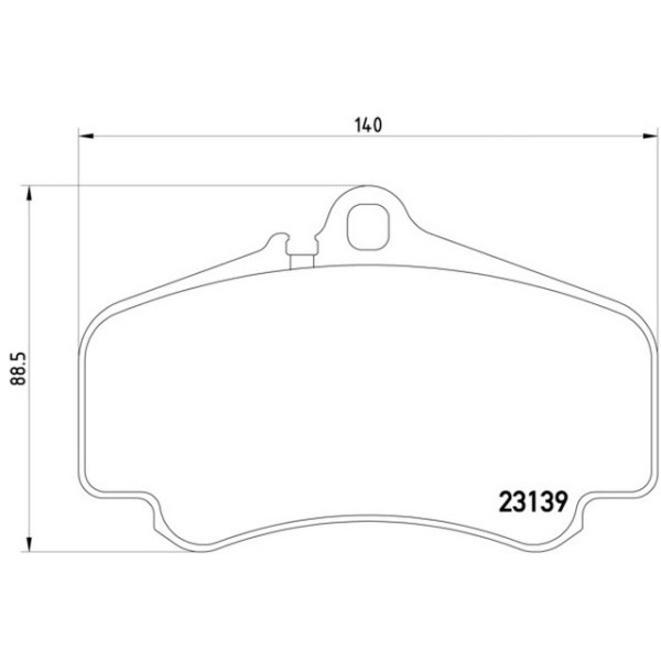 TEXTAR Ön Fren Balatası - 911 - Kod TEX2313901 - OEM 99635194910