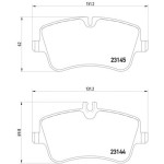 TEXTAR Ön Fren Balatası - 2001 - Kod TEX2314401 - OEM A0034205920