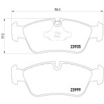 TEXTAR Ön Fren Balatası - E87 - Kod TEX2393501 - OEM 34116769763