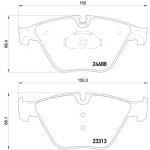 TEXTAR Ön Fren Balatası - F10 - Kod TEX2468801 - OEM 34116775314