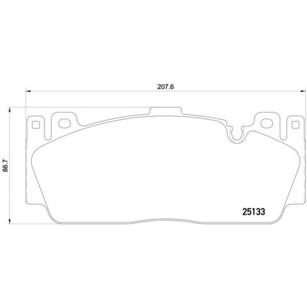 TEXTAR Ön Fren Balatası - F12-m6 F10-m5 - Kod TEX2513301 - OEM 34112284369