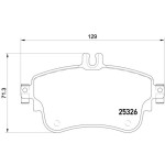 TEXTAR Ön Fren Balatası - Kod TEX2532601 - OEM A0084200420