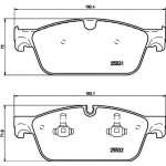 TEXTAR Ön Fren Balatası - Usa - Amg 166 - Kod TEX2553103 - OEM A0084200020