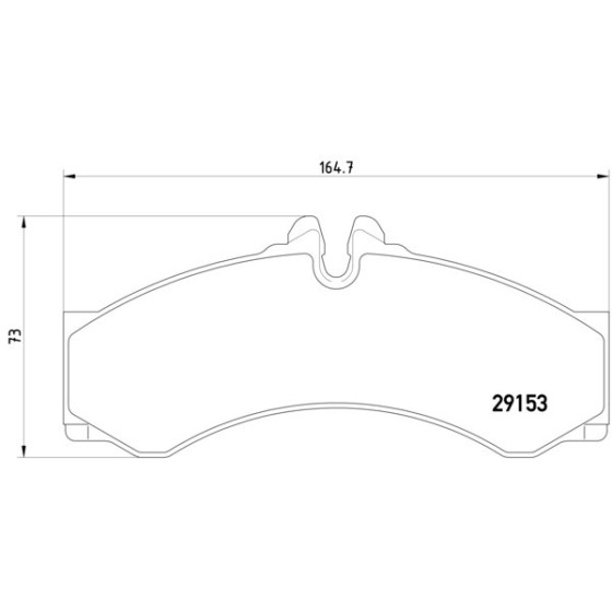 TEXTAR Fren Balatası - Ön-arka 904 Mercedes-benz Sprinter-lt - Kod TEX2915301 - OEM A0024204120 ürün görseli