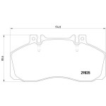 TEXTAR Fren Balatası - Ön-arka Vario - Kod TEX2983506 - OEM A0044204820