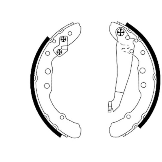 TEXTAR Fren Pabuç Balata 1Y Volkswagen Caddy 2 1.9 Audi TDI - Kod TEX91044400 - OEM 357698525CX ürün görseli
