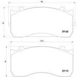 TEXTAR Fren Diski - Aynasi ÖN 123 - Kod TEX92009500 - OEM A1234210012