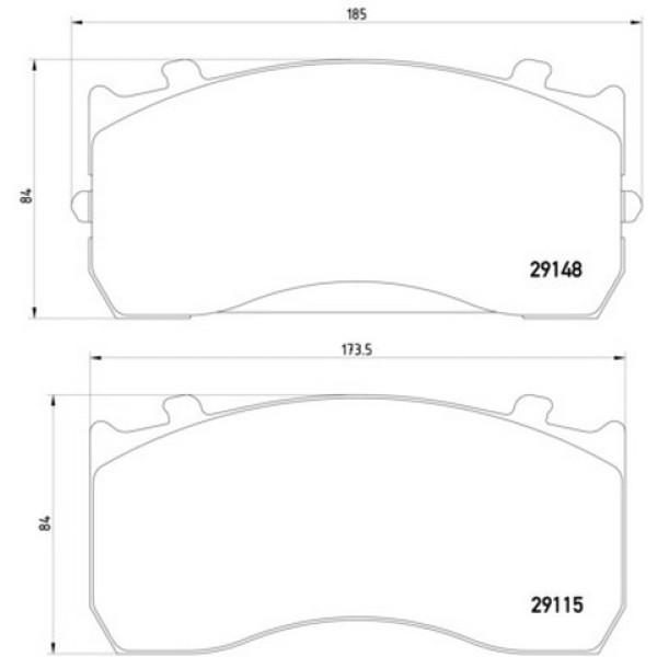TEXTAR Fren Diski - Aynasi ÖN 123 - Kod TEX92009500 - OEM A1234210012