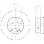 TEXTAR Fren Diski - Aynasi ÖN 124 - Kod TEX92031803 - OEM A1244211312