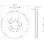 TEXTAR Fren Diski - Aynasi ÖN 126 103 - Kod TEX92032500 - OEM A1264210512