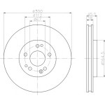 TEXTAR Fren Diski - Aynasi ÖN 129 - Kod TEX92057900 - OEM A1294212012