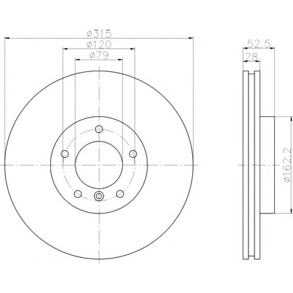 TEXTAR Fren Diski - Aynasi ÖN Sol E36-m3 - Kod TEX92071103 - OEM 34112227171