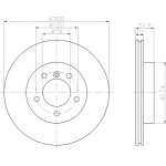 TEXTAR Fren Diski - Aynasi ÖN E46-85 2001 - Kod TEX92097203 - OEM 34111164539