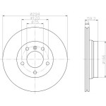 TEXTAR Fren Diski - Aynasi Arka Havali E46 2001 - Kod TEX92097303 - OEM 34211165563