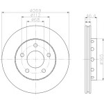TEXTAR Fren Diski - Aynasi Arka-havali Ack-akc-aru A8 2.8-3.7-4.2 - Kod TEX92098400 - OEM 4D0615601B