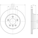 TEXTAR Fren Diski - Aynasi Arka Sol E36-m3 - Kod TEX92098703 - OEM 34212227177