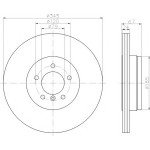 TEXTAR Fren Diski - Aynasi Arka E65-66 - Kod TEX92123203 - OEM 34211166129