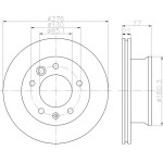 TEXTAR Fren Diski - Aynasi ÖN Mercedes-benz Sprinter-lt - Kod TEX92131503 - OEM A9024210712