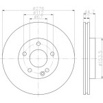TEXTAR Fren Diski - Aynasi ÖN Benzin - Kod TEX92131903 - OEM A1694210812