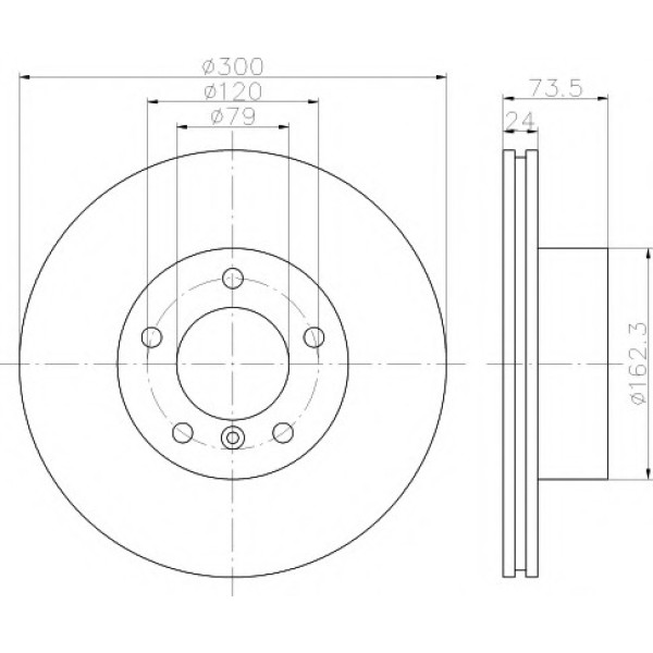 TEXTAR Fren Diski - Aynasi ÖN -Bmw 320i / D - Kod TEX92137703 - OEM 34116854998