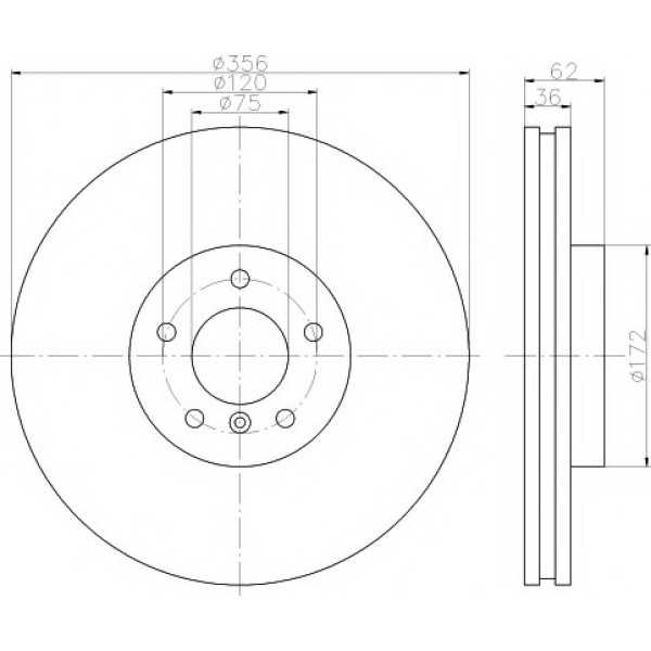 TEXTAR Fren Diski - Aynasi ÖN 4.4i-4.6i-4.8i E53 - Kod TEX92146203 - OEM 34116756847