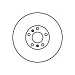 TEXTAR Fren Diski - Aynasi Arka-havali Bfm A8 4, 2 - Kod TEX92152303 - OEM 4E0615601K