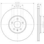 TEXTAR Fren Diski - Aynasi Arka-havali Caka A4-a5 3.0 S4 - Kod TEX92160303 - OEM 8K0615601C