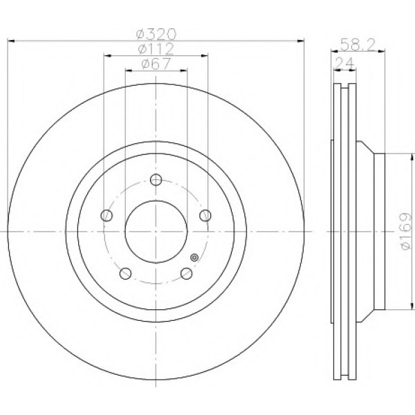 TEXTAR Fren Diski - Aynasi Arka 221 - Kod TEX92160703 - OEM A2214231012