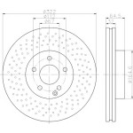 TEXTAR Fren Diski - Aynasi ÖN Spor Tip 2007 - Kod TEX92163403 - OEM A0004213012