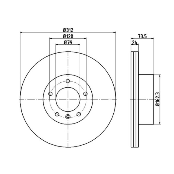 TEXTAR Fren Diski - Aynasi ÖN -428i - Kod TEX92176103 - OEM 34116774875