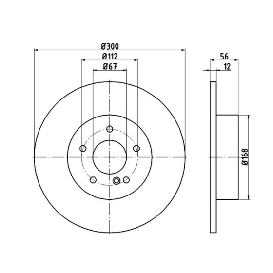 TEXTAR Fren Diski - Aynasi Arka 221 - Kod TEX92176503 - OEM A2214230712 ürün görseli
