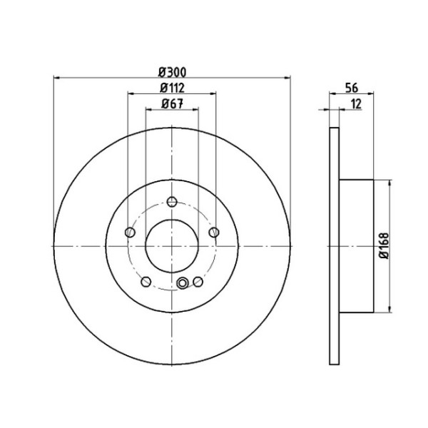 TEXTAR Fren Diski - Aynasi Arka 221 - Kod TEX92176503 - OEM A2214230712