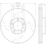 TEXTAR Fren Diski - Aynasi ÖN Sağ Panamera - Kod TEX92214010 - OEM 97035140400