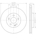 TEXTAR Fren Diski - Aynasi ÖN - Kod TEX92254803 - OEM A2464212412