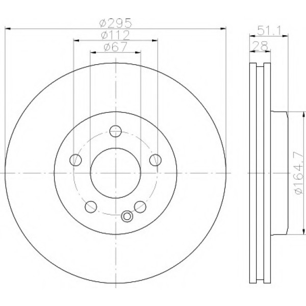 TEXTAR Fren Diski - Aynasi ÖN - Kod TEX92254803 - OEM A2464212412