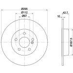 TEXTAR Fren Diski - Aynasi Arka - Kod TEX92254903 - OEM A2464230112