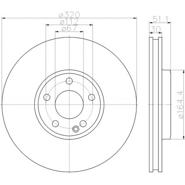 TEXTAR Fren Diski - Aynasi ÖN - Kod TEX92258003 - OEM A2464212612