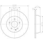 TEXTAR Fren Diski - Aynasi Arka 639 - Kod TEX93123503 - OEM A6394230112