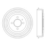 TEXTAR Kampana Arka E30 - Kod TEX94009300 - OEM 34211158556