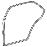 TRUCKTEC Kapi Lastiği Arka Sağ 115 - Kod TTC0253052 - OEM A1157301478